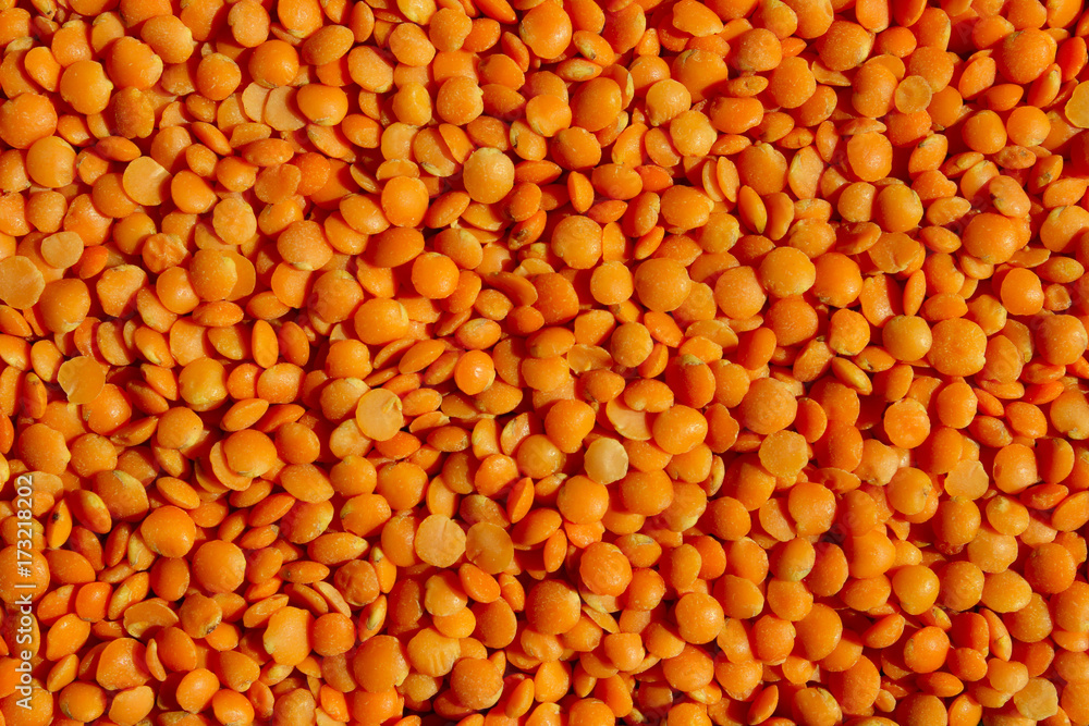 Pile of Red Lentil Background. Top View. Red Lentil Background, Texture.
Pile of Red Lentil Background. Top View. Red Lentil Background, Texture.