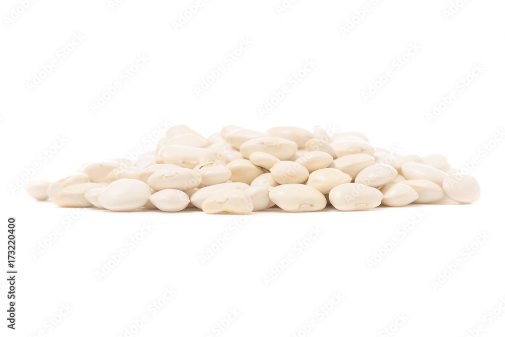 White beans isolation White beans isolation