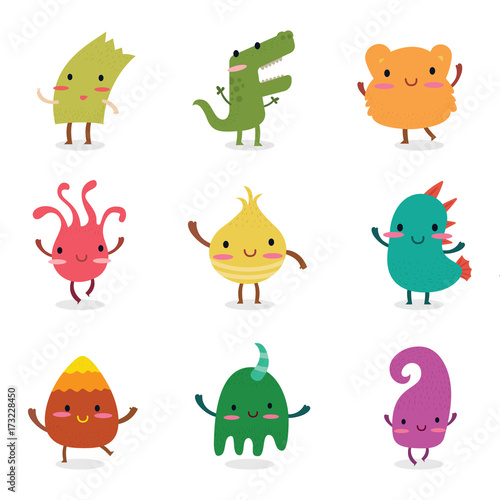 Cute Monster Set