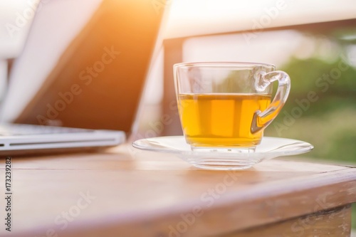 Healthy tea photo