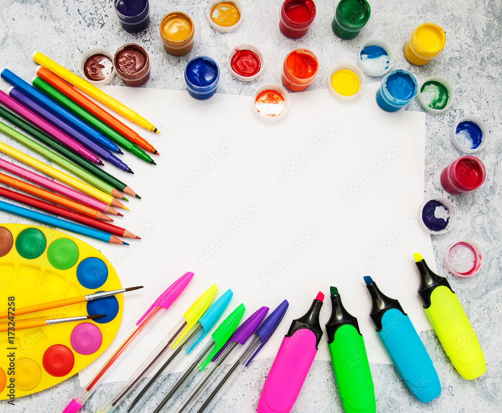 Naklejka premium Back to school concept