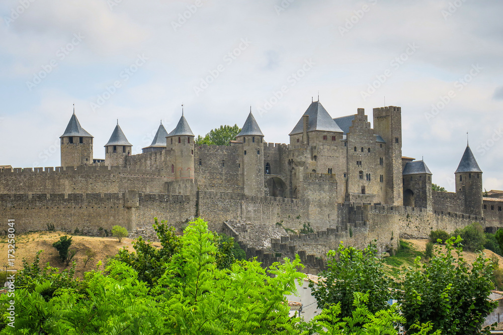 Visiting Carcassonne in France