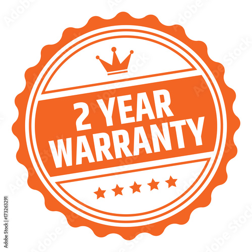 2 Year Warranty Badge