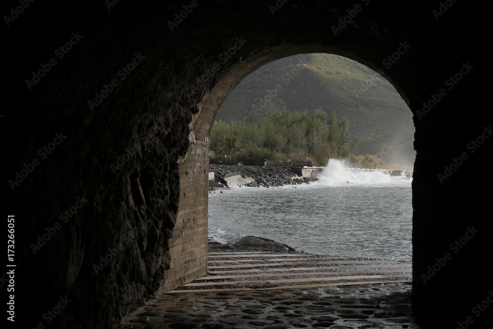 Tunnel vers l'océan