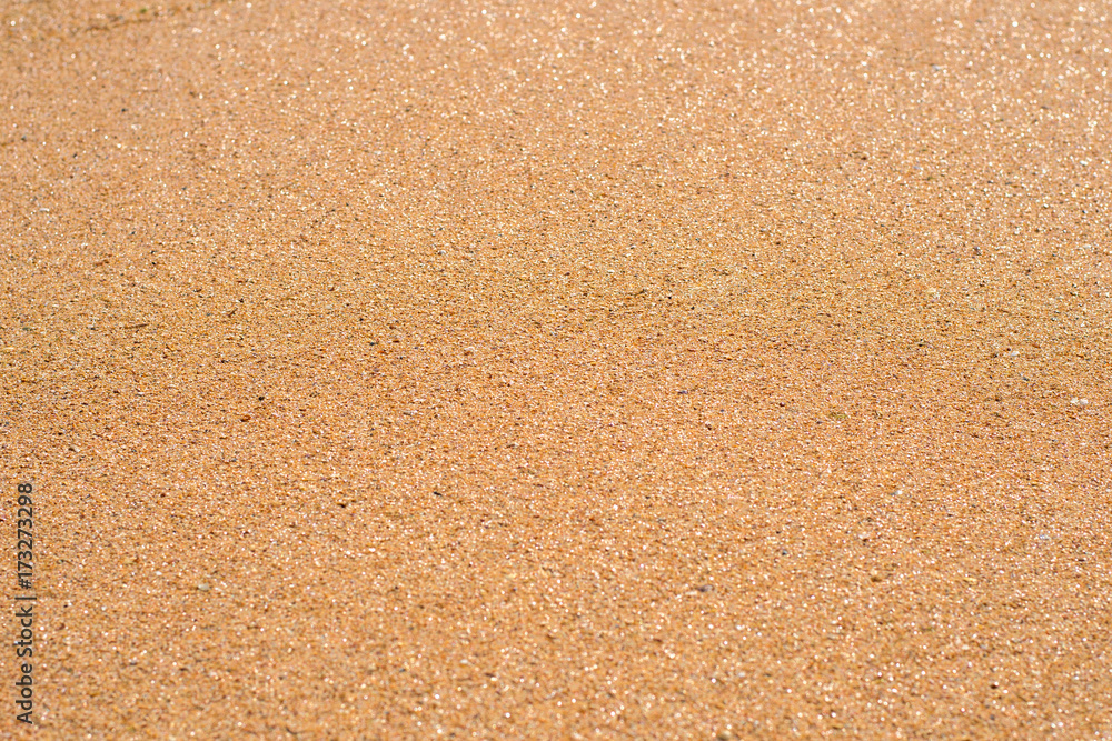 Texture of smooth surface of wet sand, background Texture of smooth surface of wet sand, background