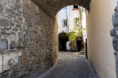 Fototapeta Naklejka Na Ścianę i Meble -  the alley of Spoleto