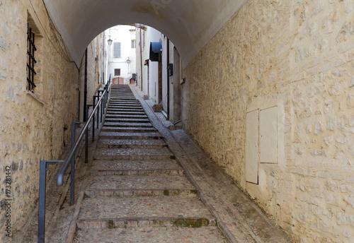 the alley of Spoleto