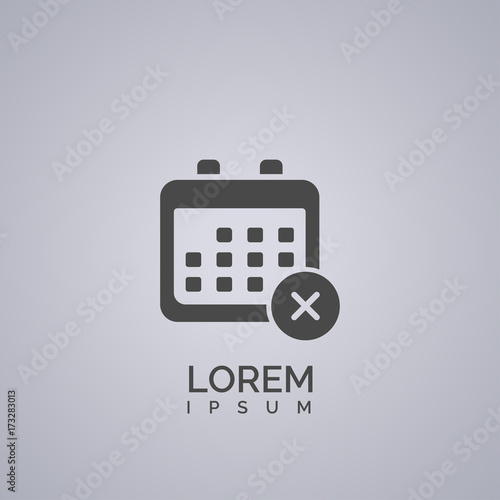 simple calendar icon