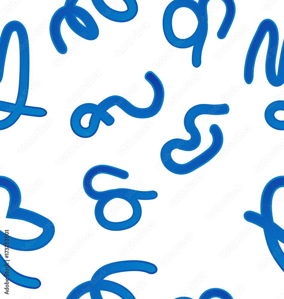 Blue line pattern isolated on white background. Blue line pattern isolated on white background.