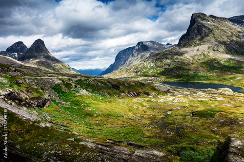 mountain landscape of Norway