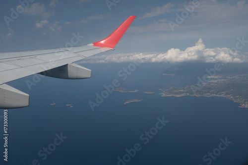 Vista avião Ibiza