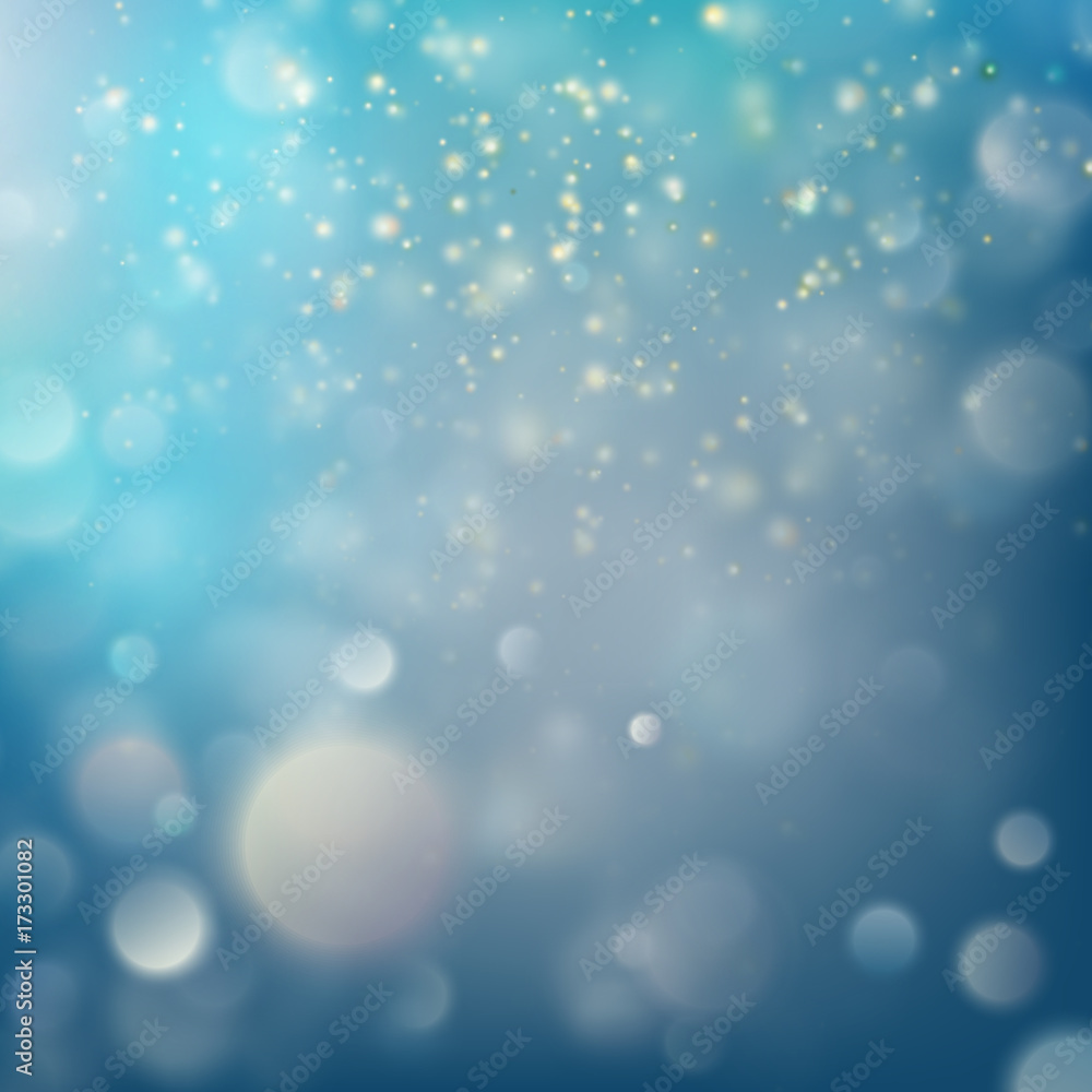 New year and Xmas Defocused Background With Blinking Stars. EPS 10 vector New year and Xmas Defocused Background With Blinking Stars. EPS 10 vector