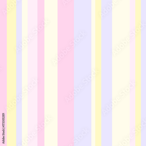 Striped pattern with stylish and bright colors. Pink, yellow and violet stripes. Background for design in a vertical strip