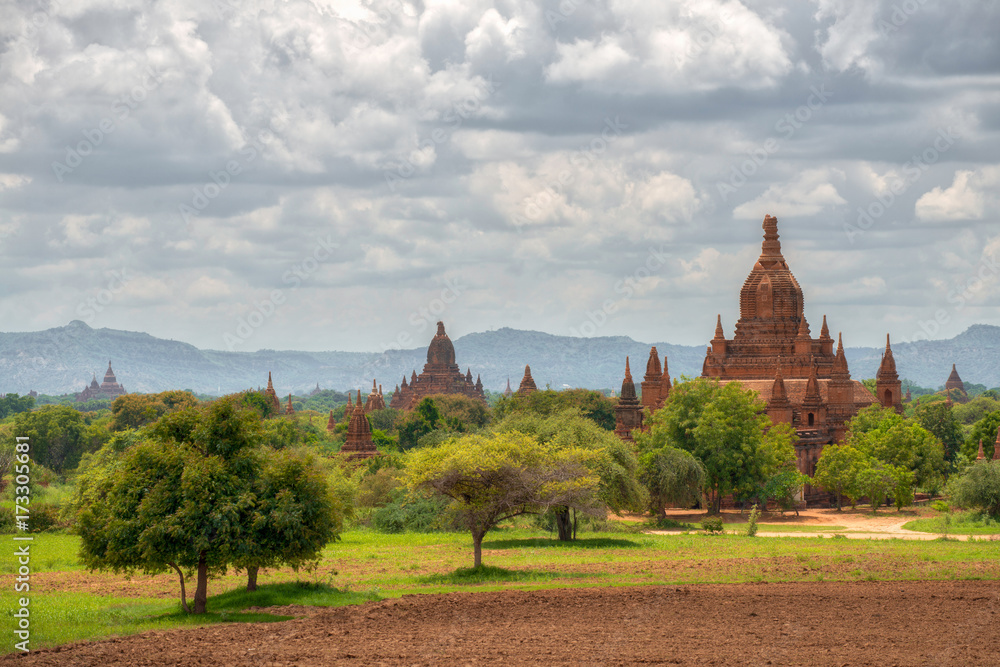 Buddhist temples, Bagan, Burma