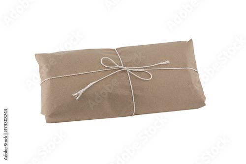 wrapped parcel, gift wrapping
