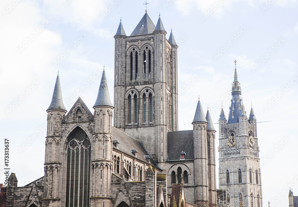 Saint Nicholas' Church in Bruges.
