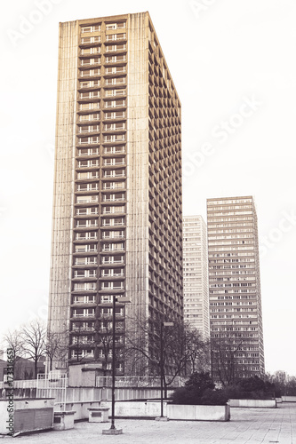 big concrete buildings - Paris 13