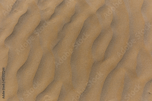 Texture of sand on the beach
