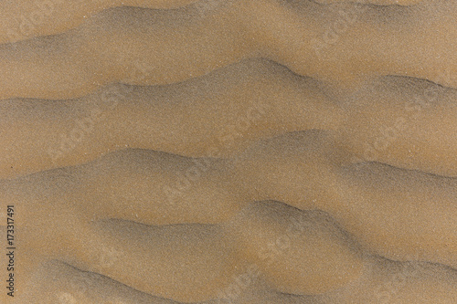 Texture of sand on the beach