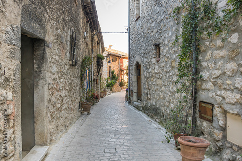 Street of Tourrettes-sur-Loup