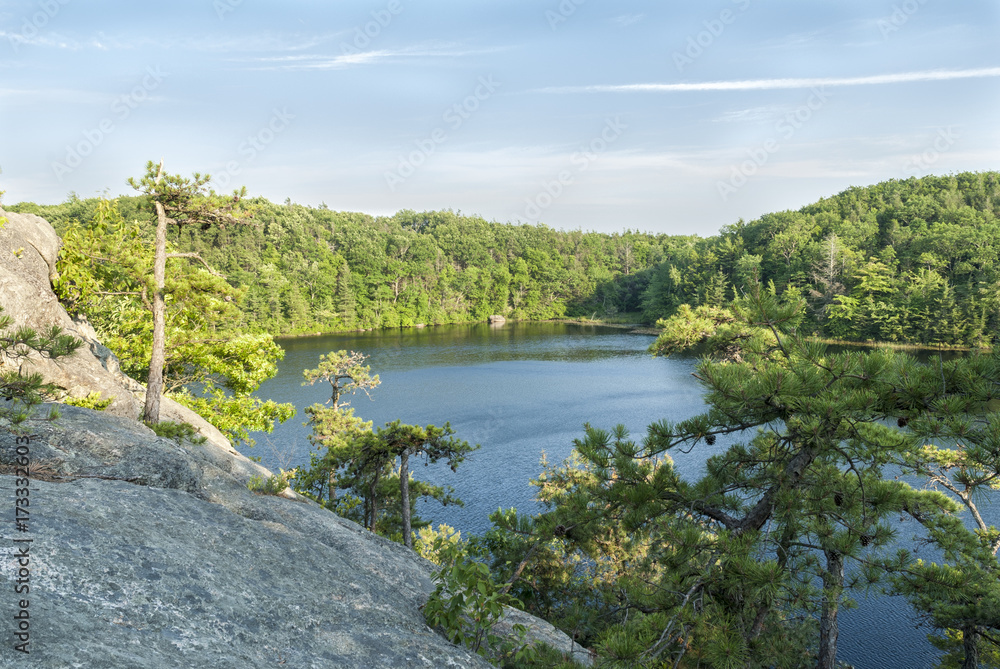 Granite overlook Long Pond