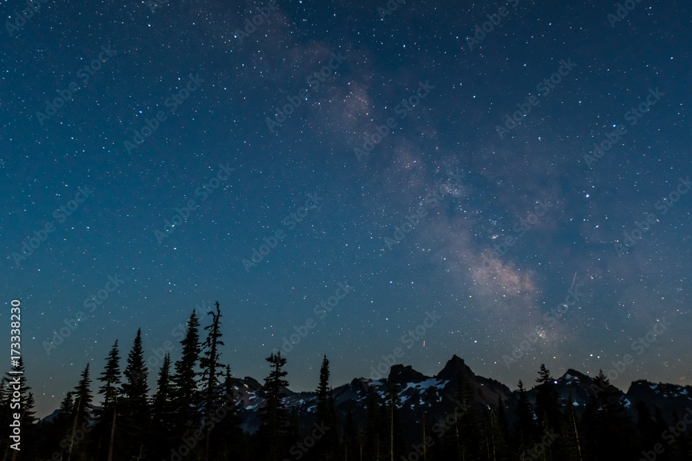 Milky Way Over Pinnacle Peak Milky Way Over Pinnacle Peak
