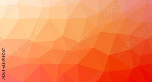 Abstract modern polygonal background based on geometric shapes of triangles of different sizes