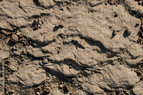 Solid North Dakota Badlands Sandstone Rock Texture © Mitchell