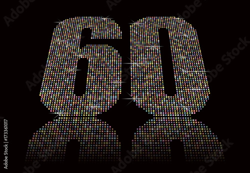 数字　電飾