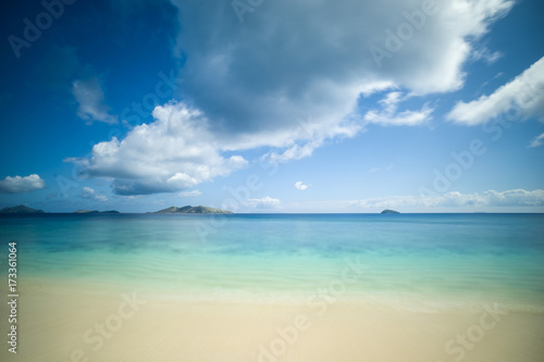 beach  Mana Island  Fiji