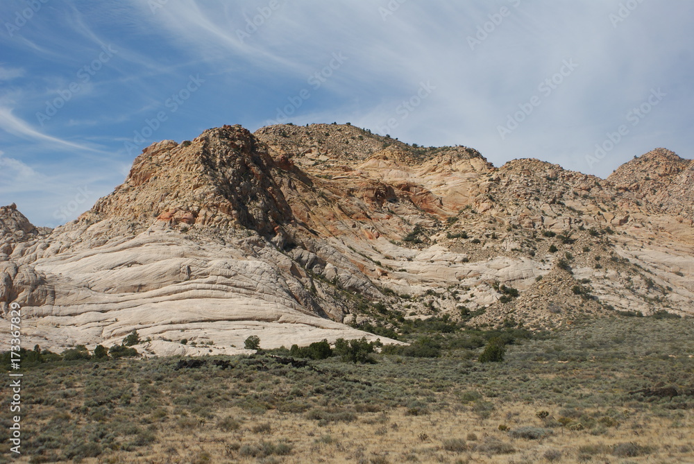 White Sandstone in Snow Canyon Utah State Park