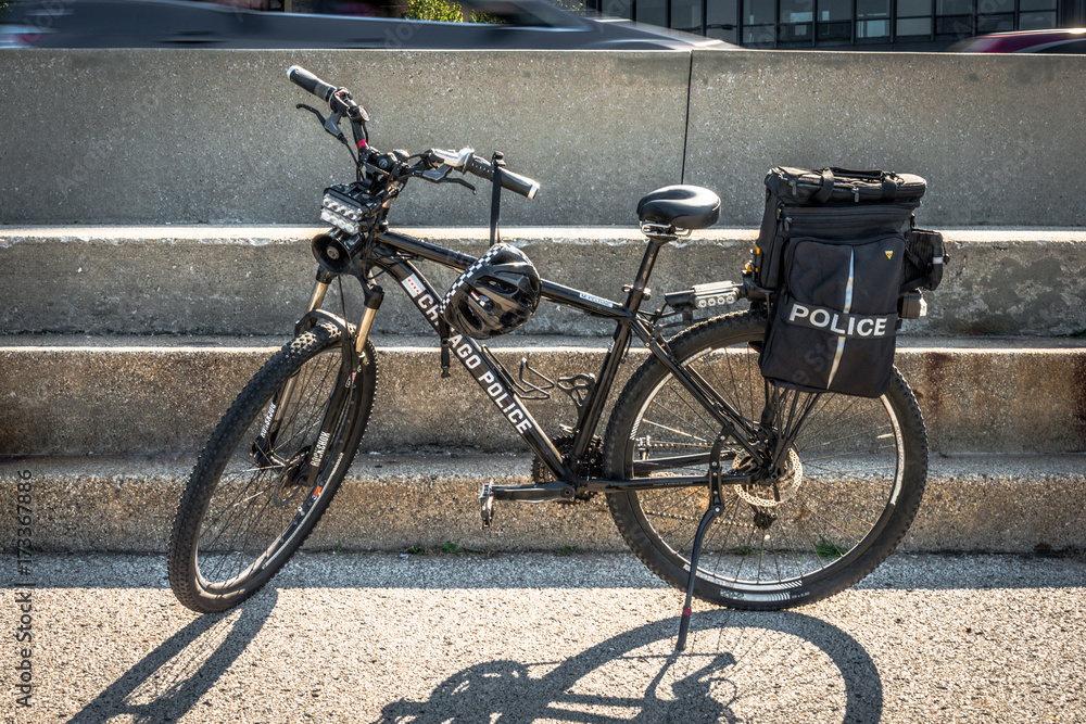 Chicago Police bicycle Chicago Police bicycle