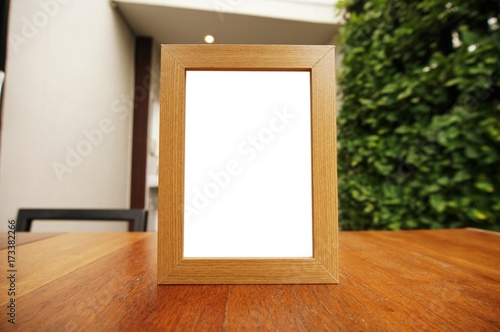 Close up of women hands holding business name card blank copy space screen