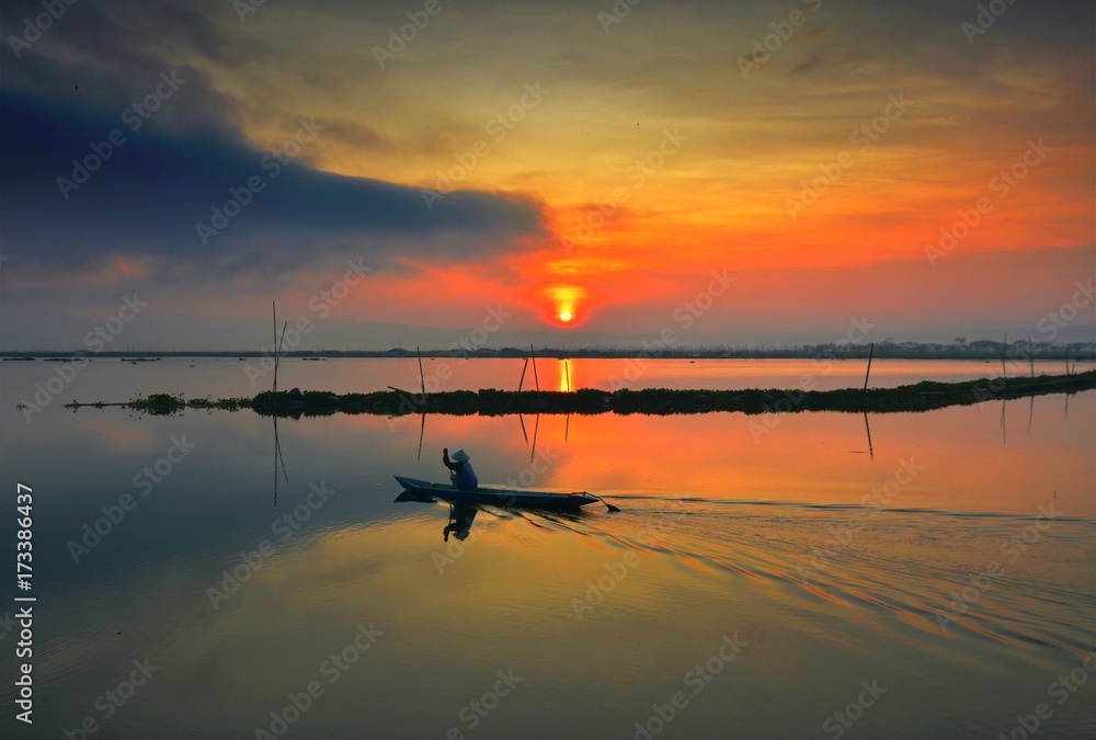 scenery sunset beach photo scenery sunset beach photo