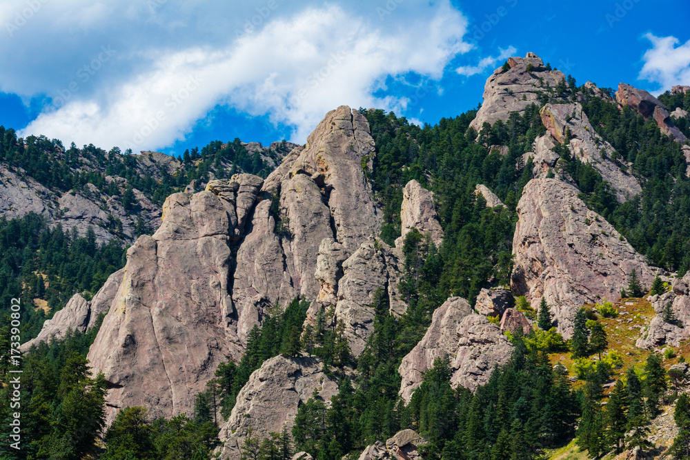 Flatirons Boulder Colorado Rocks 