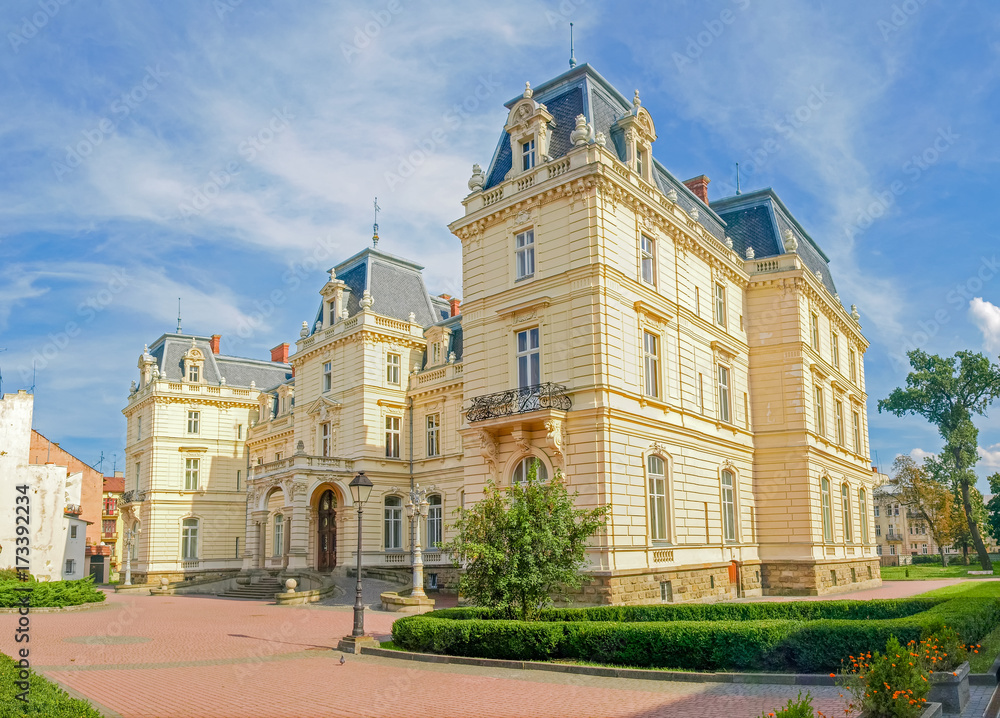 Potocki Palace in city Lviv, Ukraine