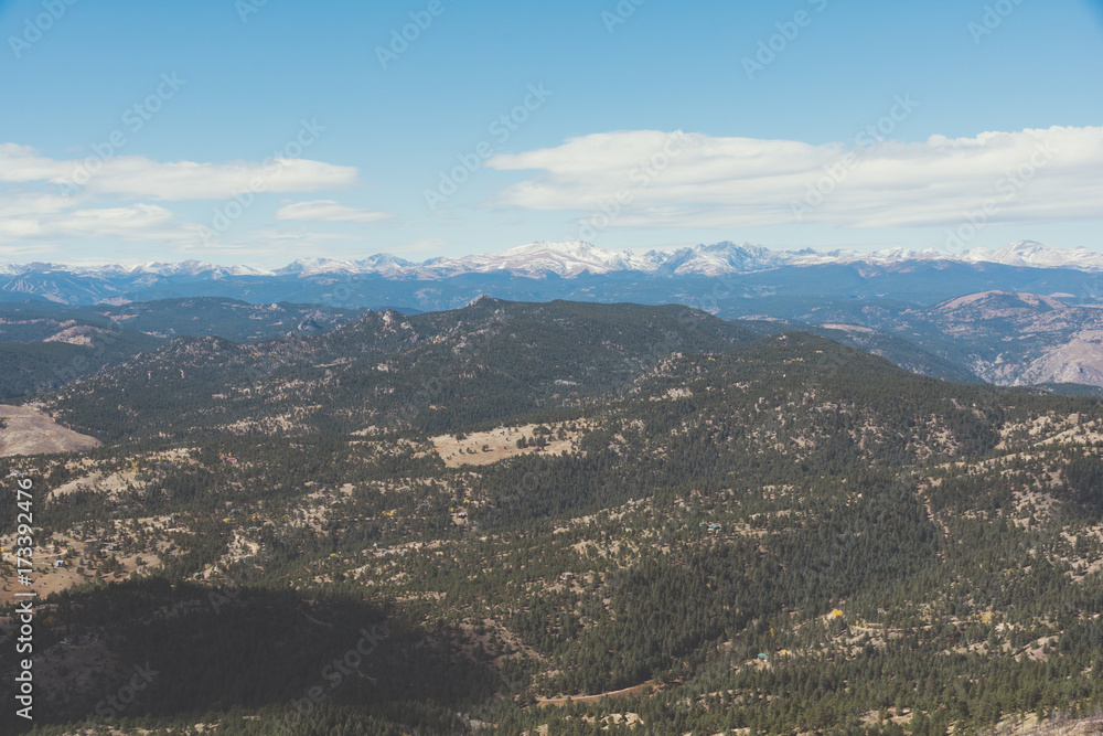Flatirons Boulder Colorado Trail Rock Burnt Trees