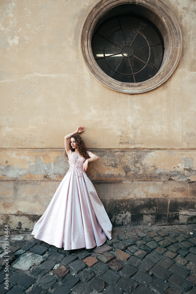 woman in a stylish evening dress woman in a stylish evening dress