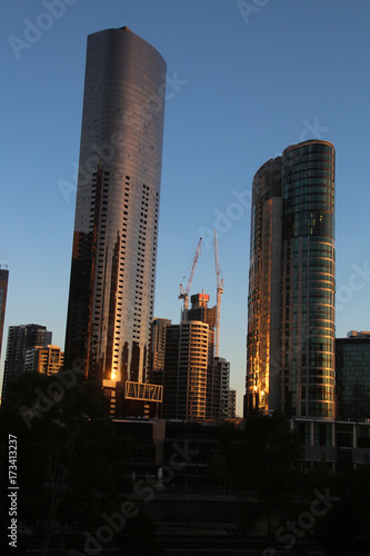 Melbourne-Skyline 