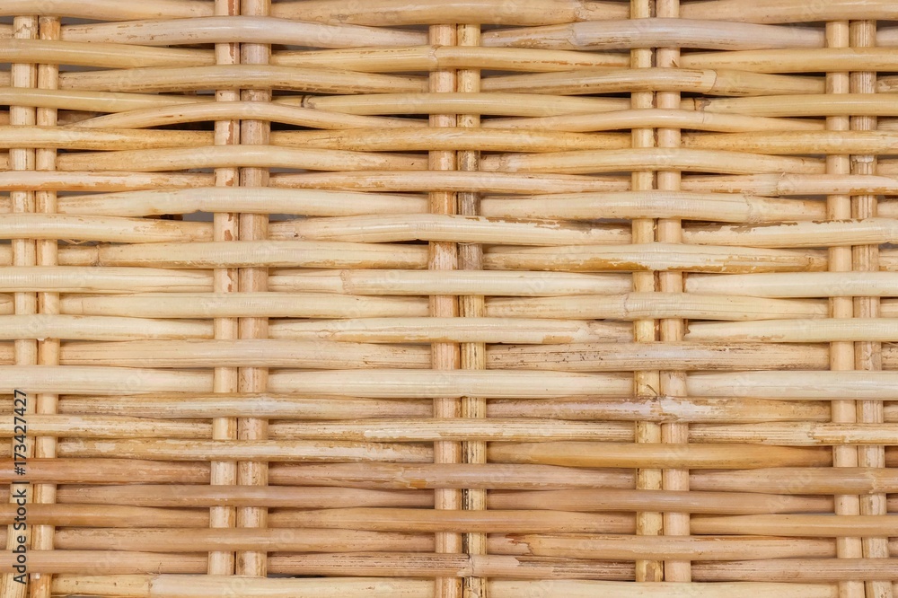 Closed Up of Rattan Texture of Basket Weave Pattern Closed Up of Rattan Texture of Basket Weave Pattern