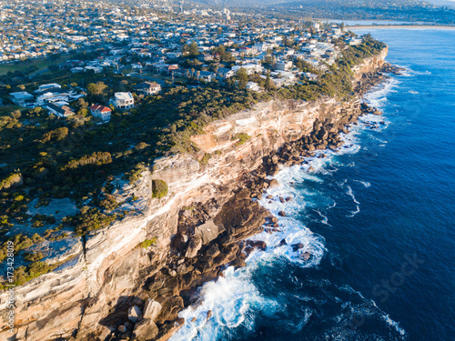 Photography Aerial view of Sydney northern coastline