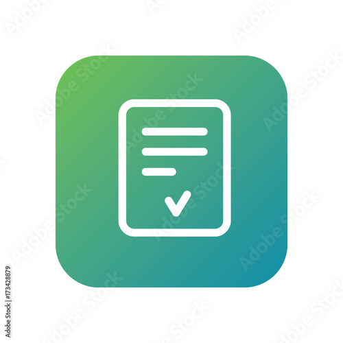 Checklist vector icon