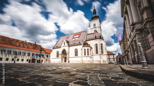 St. Marko's church Zagreb photo