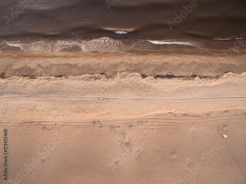 Fina art drone nature cinematic scene