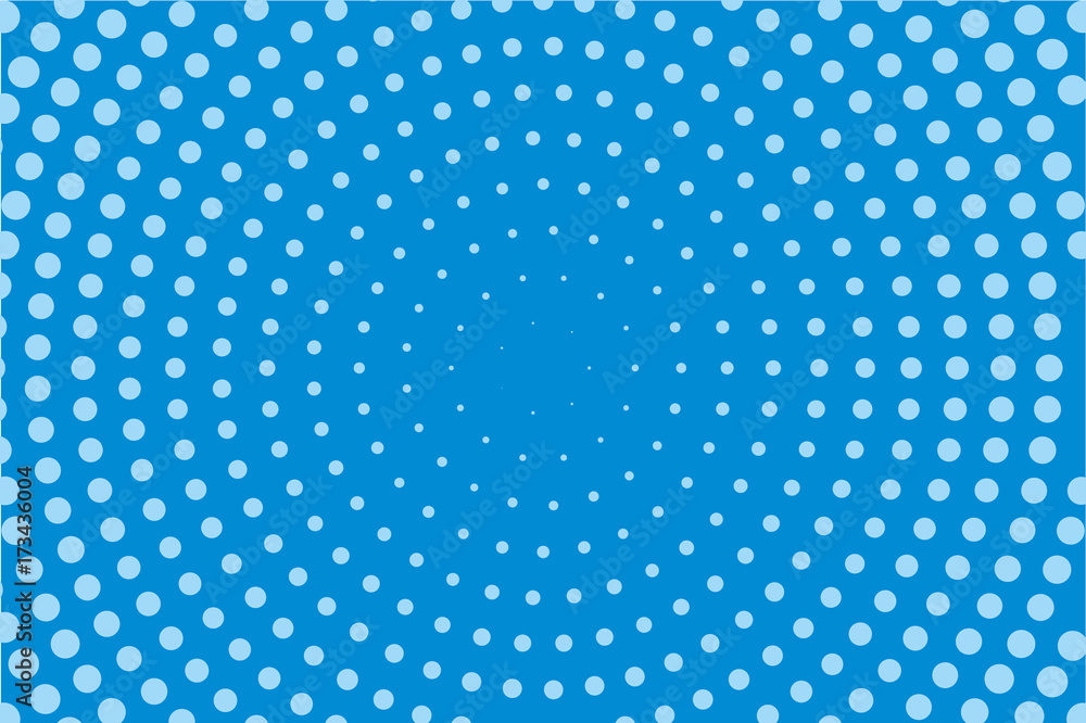 Comic pattern. Halftone background. Blue color. Dotted retro backdrop, panels with dots, points, circles, rounds Comic pattern. Halftone background. Blue color. Dotted retro backdrop, panels with dots, points, circles, rounds