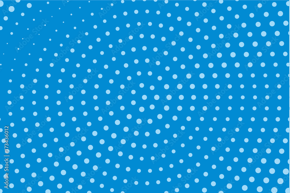 Comic pattern. Halftone background. Blue color. Dotted retro backdrop, panels with dots, points, circles, rounds Comic pattern. Halftone background. Blue color. Dotted retro backdrop, panels with dots, points, circles, rounds