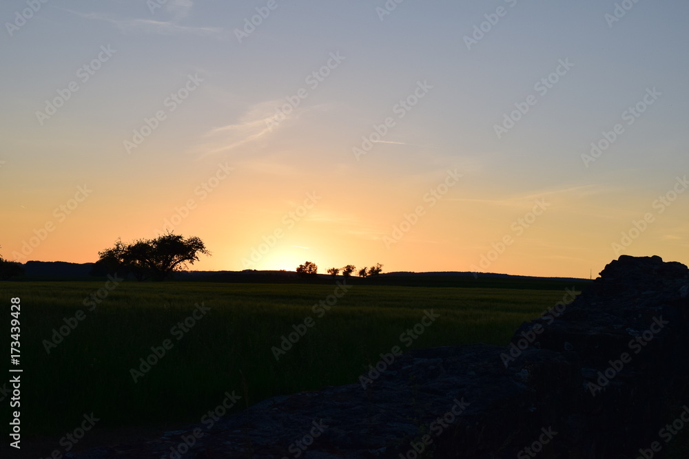 Obraz premium Sonnenuntergang 