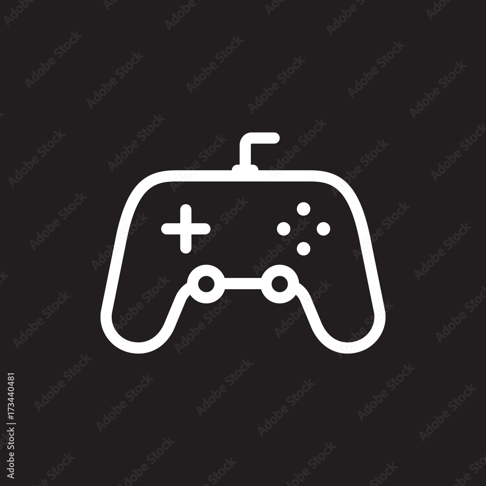 Joystick vector icon Joystick vector icon