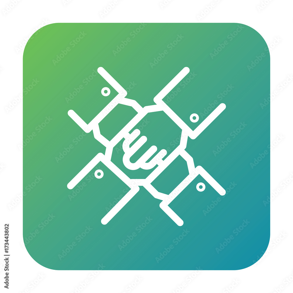Teamwork icon, business symbol. Modern, simple flat vector illustration for web site or mobile app Teamwork icon, business symbol. Modern, simple flat vector illustration for web site or mobile app