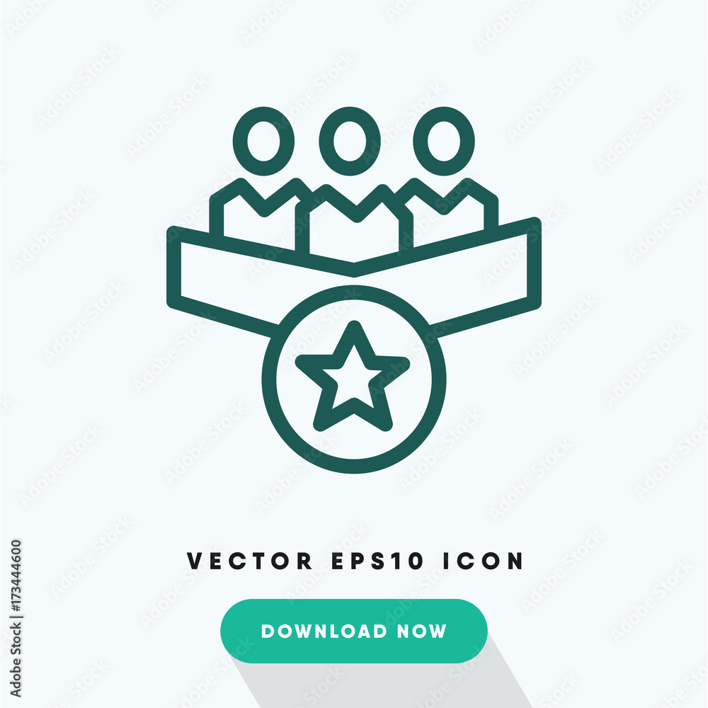 Finance marketing icon, business symbol. Modern, simple flat vector illustration for web site or mobile app Finance marketing icon, business symbol. Modern, simple flat vector illustration for web site or mobile app